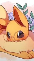 ai character: Little Eevee background