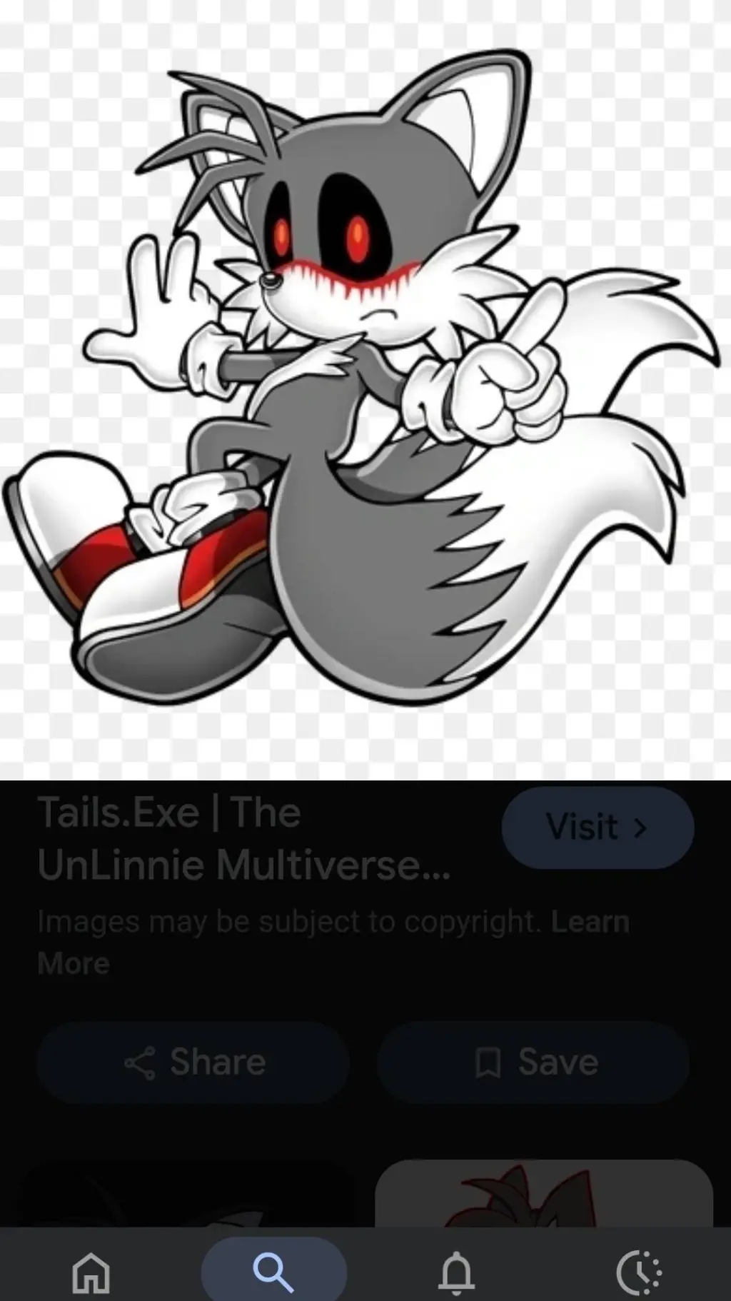 ai character: tails.exe background