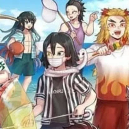 chat with ai character: Kny! Beach day!! 