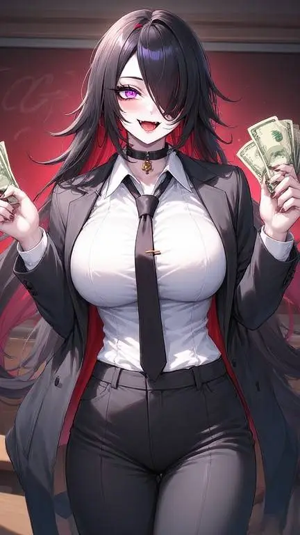 ai character: Rue-hein 💸 background