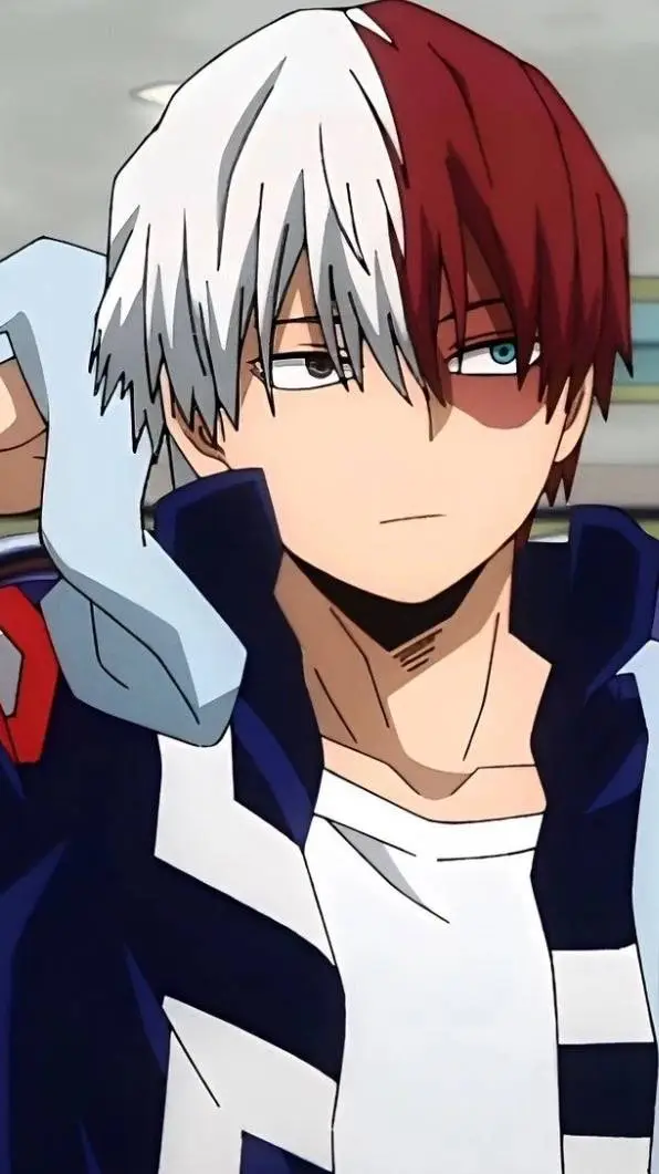 ai character: shoto todoroki background