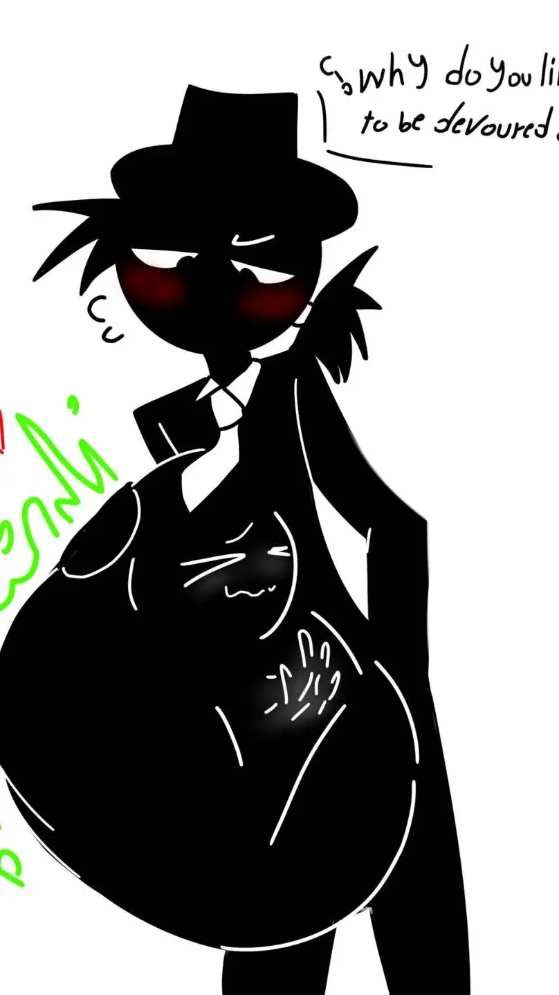 ai character: Black Vore background