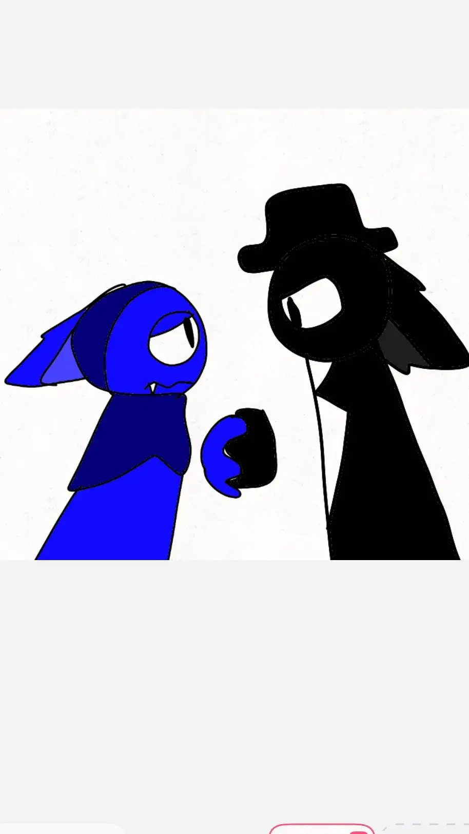 ai character: WOLF jevinXblack background