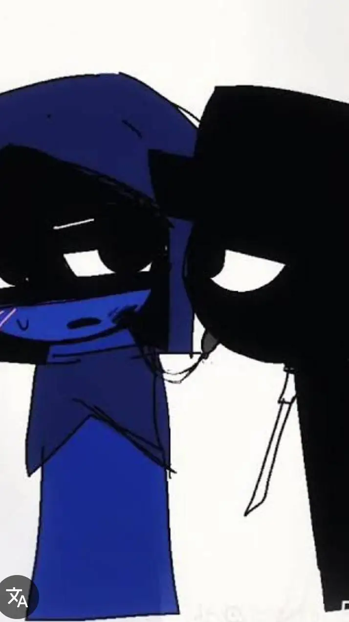 ai character: Jevin and black background