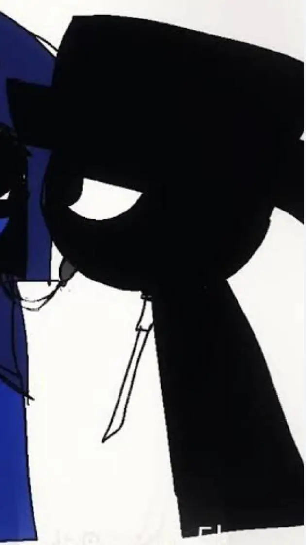 ai character: JevinTunnerBlack background