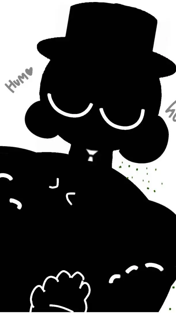 ai character: black vore background