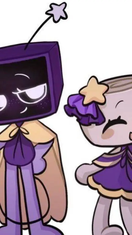 ai character: vee and shelly! background