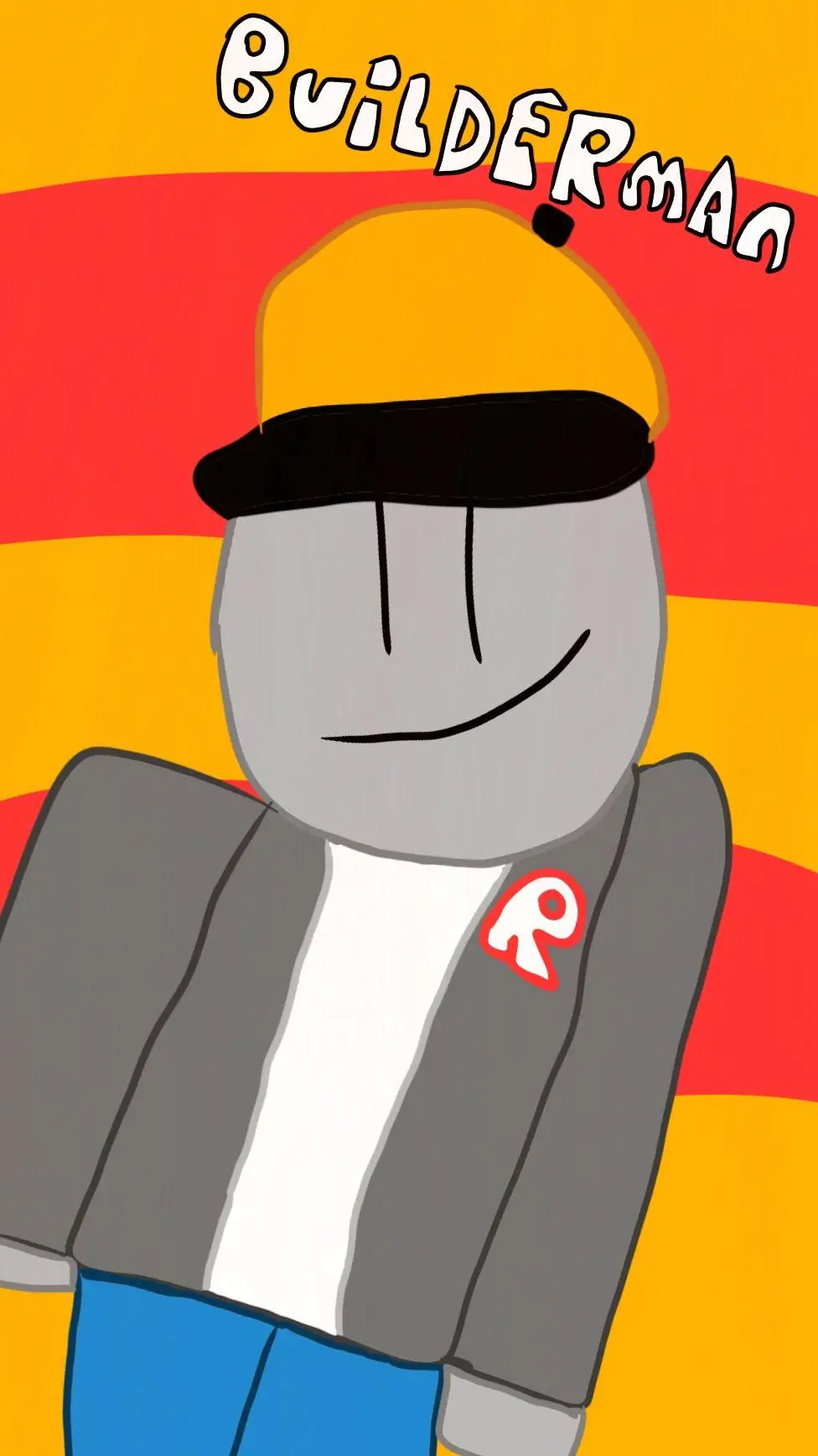 ai character: builderman background