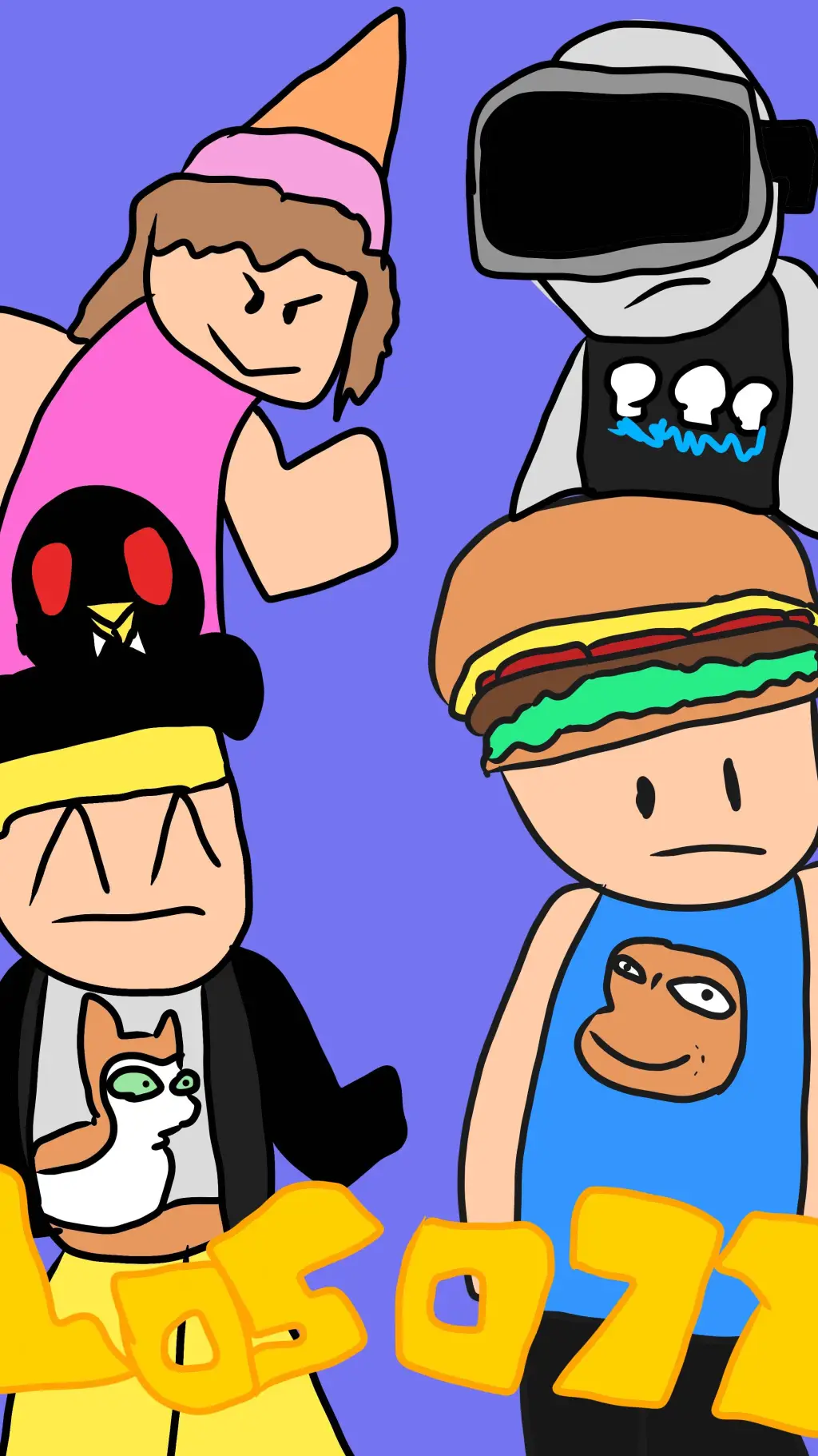ai character: el grupo de 007n7 background
