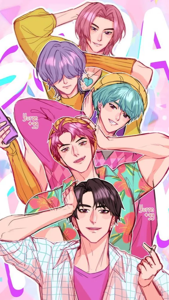ai character: ✨Saja boys✨ background
