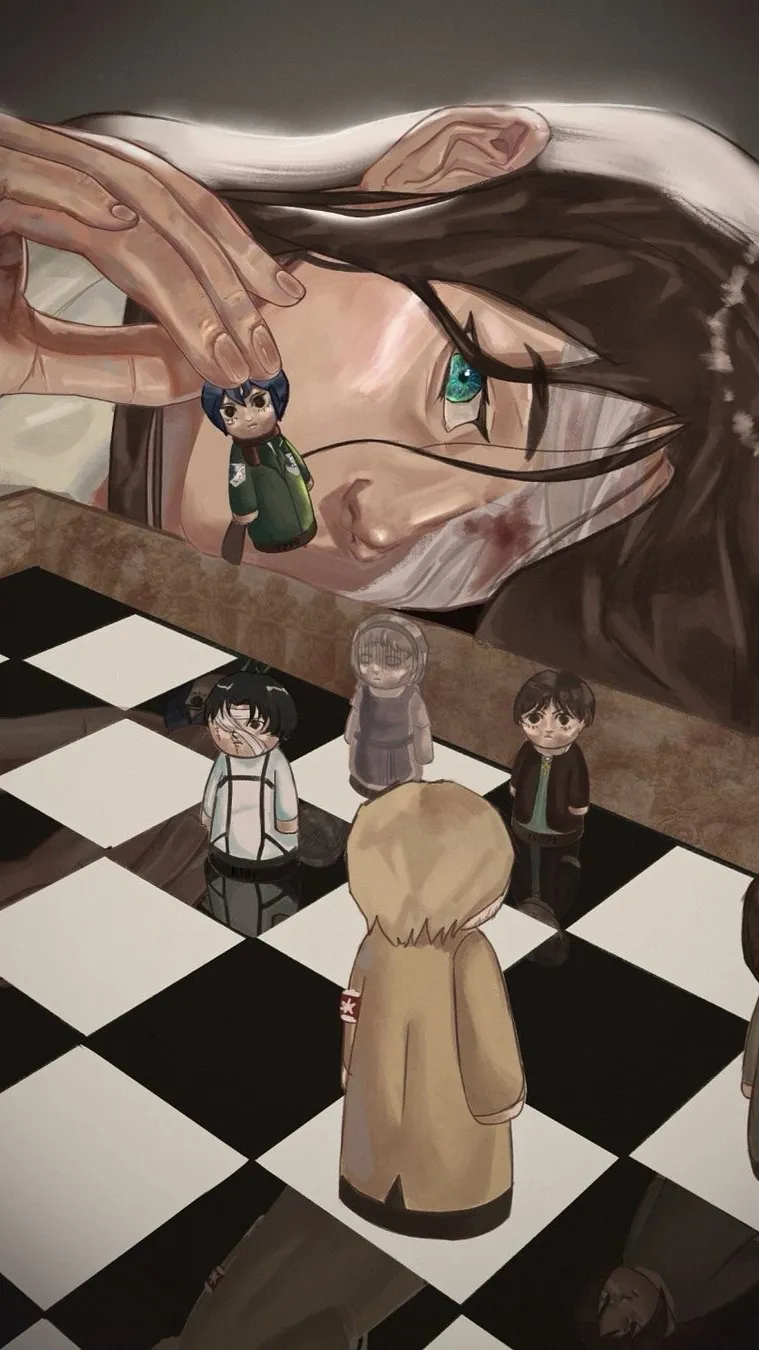 ai character: Attack on Titan background