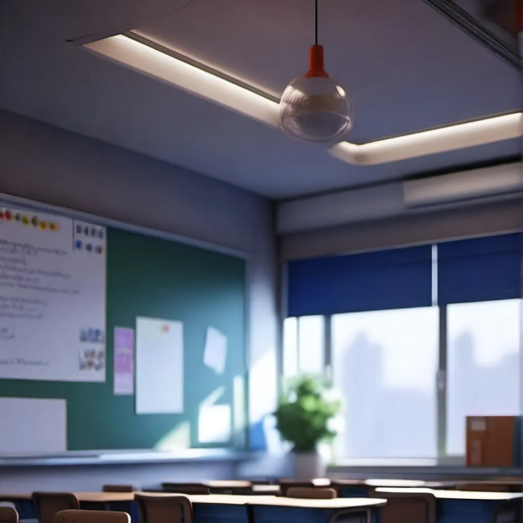 chat with ai character: Classroon