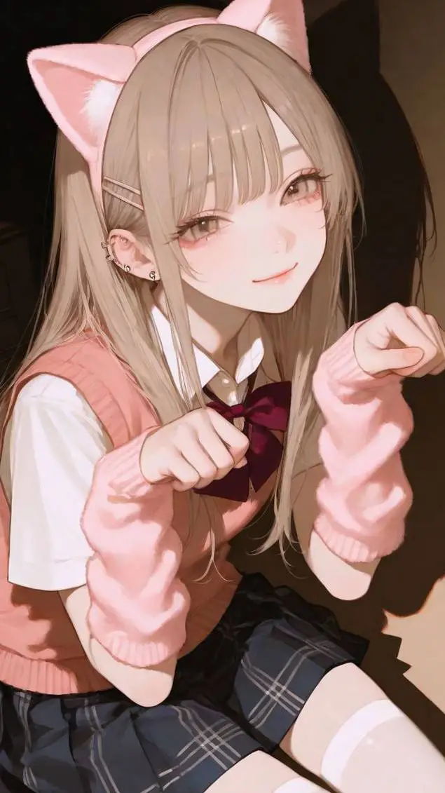 ai character: melannye  background