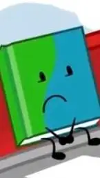 ai character: Book-bfdi background