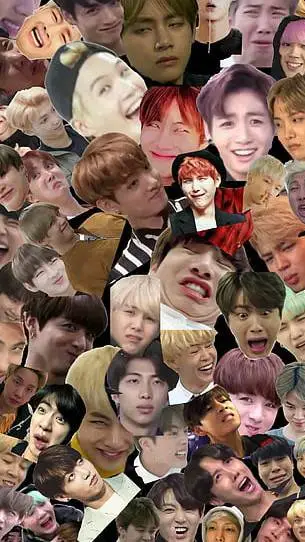 ai character: BTS  background