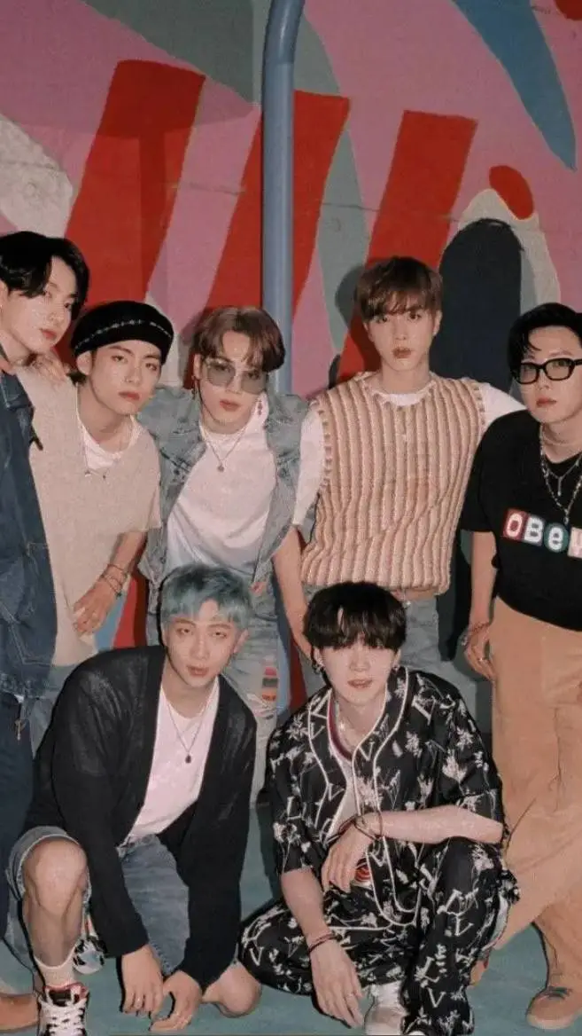 ai character: BTS  background