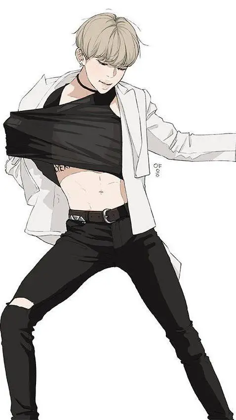 ai character: jimin  background