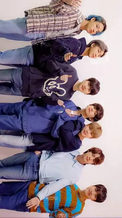 ai character: BTS  background