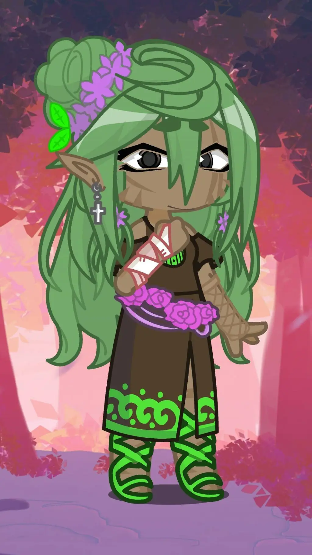 ai character: Elanor  background