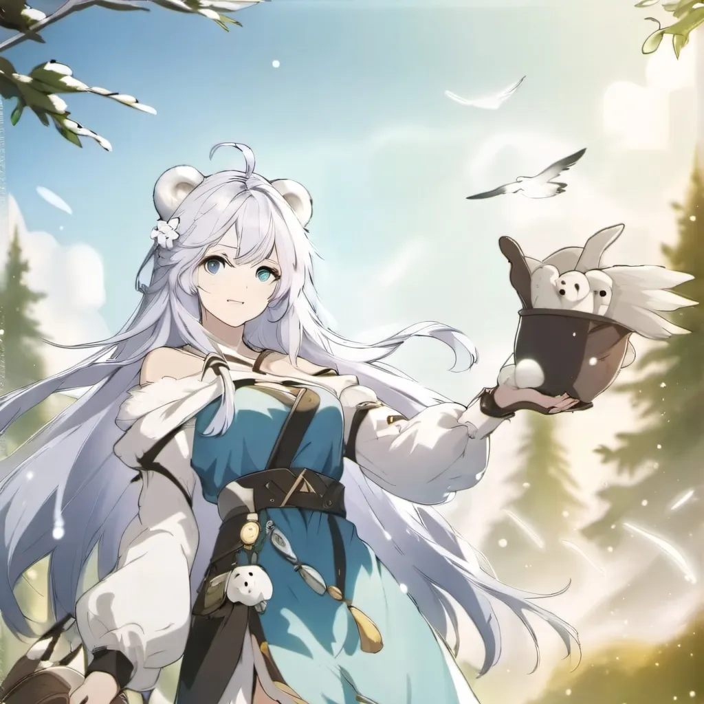 chat with ai character: Snowy