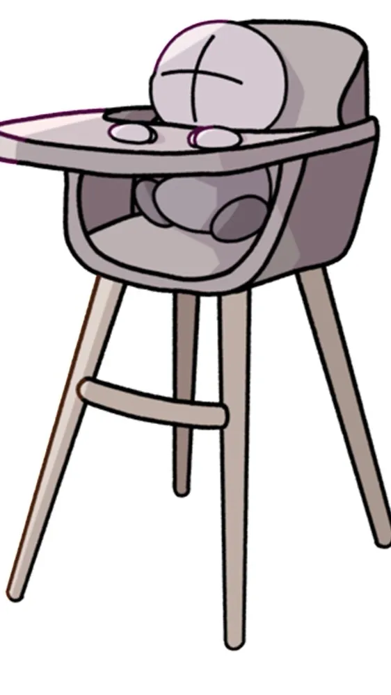 ai character: Baby grunt background