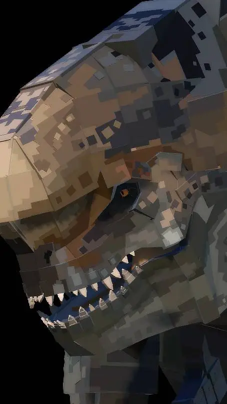 ai character: drex Jurassic background