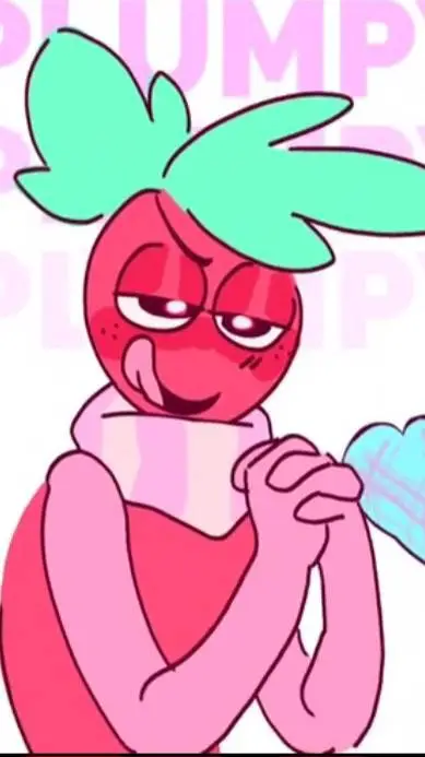 ai character: 🍓🧣freaky sprout🧣🍓 background