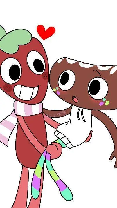 ai character: "*-Dandy'sworld"*- background