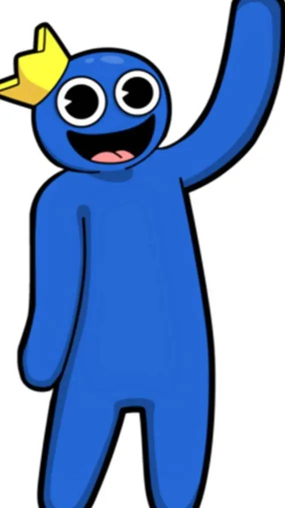 ai character: Blue RF background