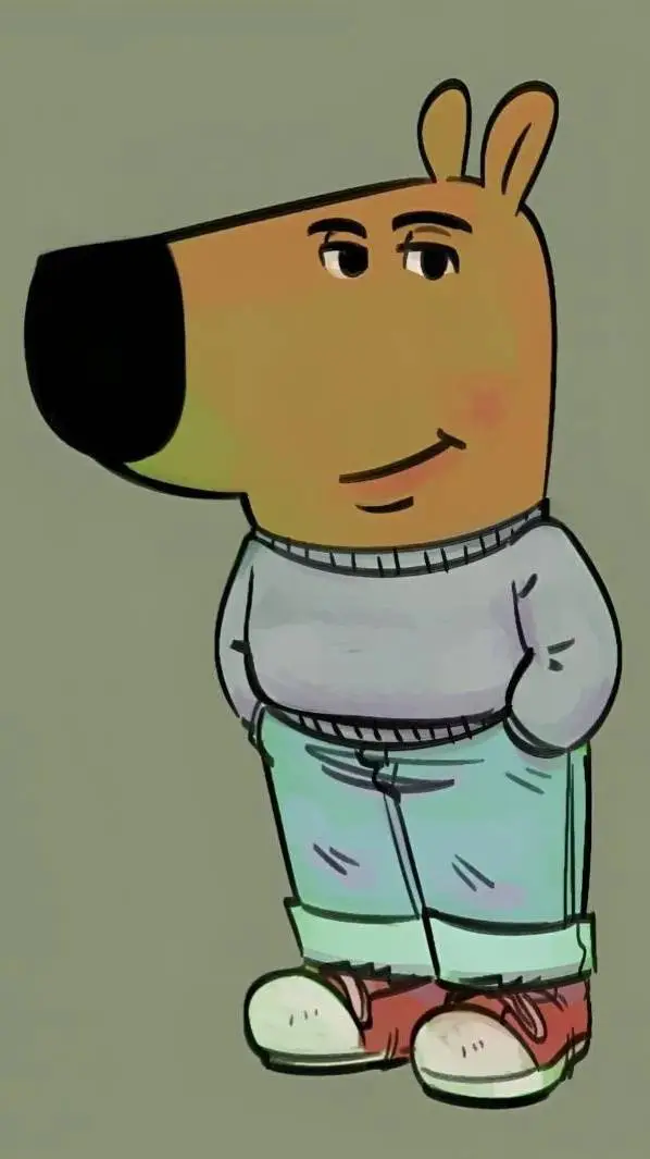 ai character: Chill guy background
