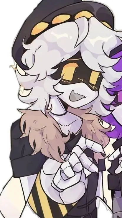ai character: 💛N md :D💛 background