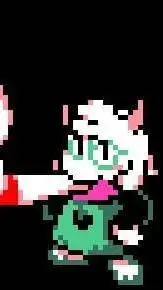 ai character: ralsei  background