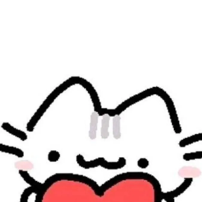 chat with ai character: Heart cat