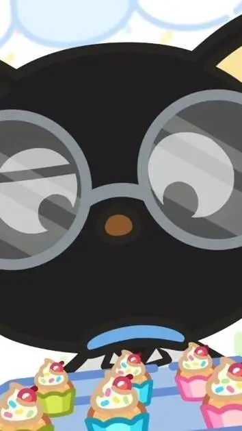 ai character: Choco cat background