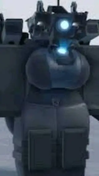 ai character: titan camera woman background