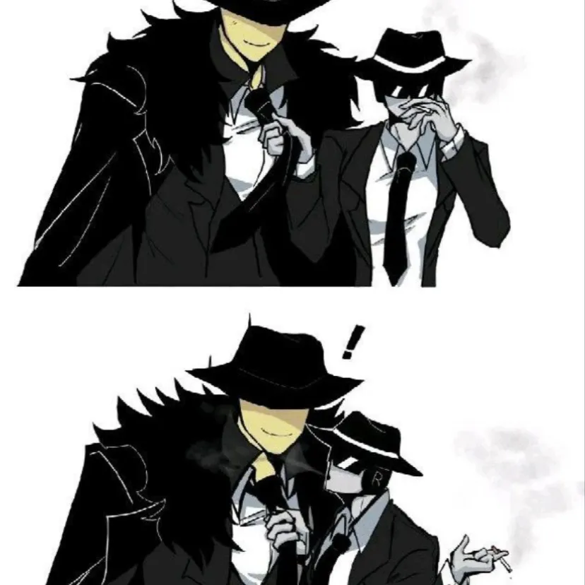 chat with ai character: Double Fedora-! 