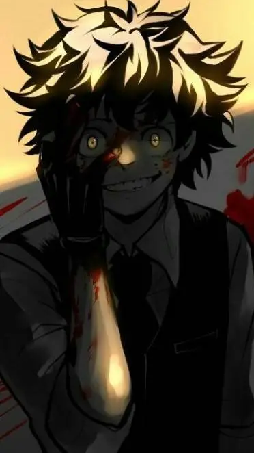 ai character: villan izuku|deku background