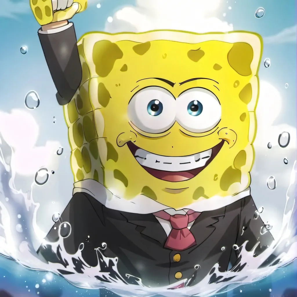 chat with ai character: spongebob