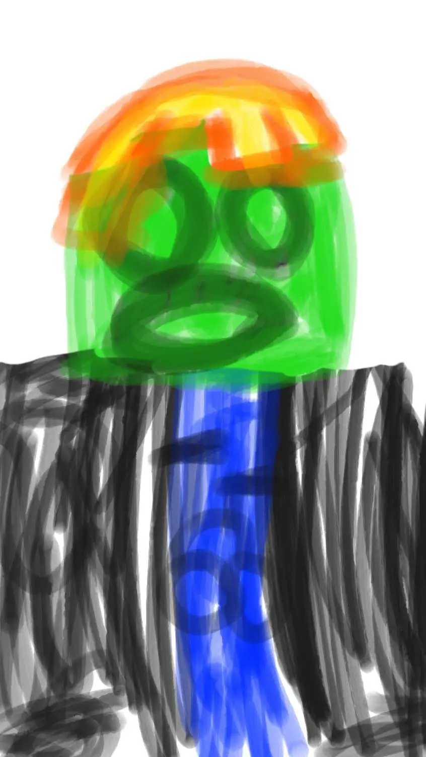 ai character: zombie sonicXD background