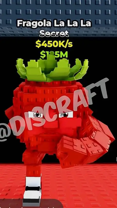 ai character: Fragola La La La background