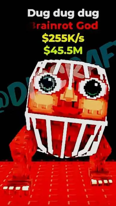 ai character: Dug dug dug background