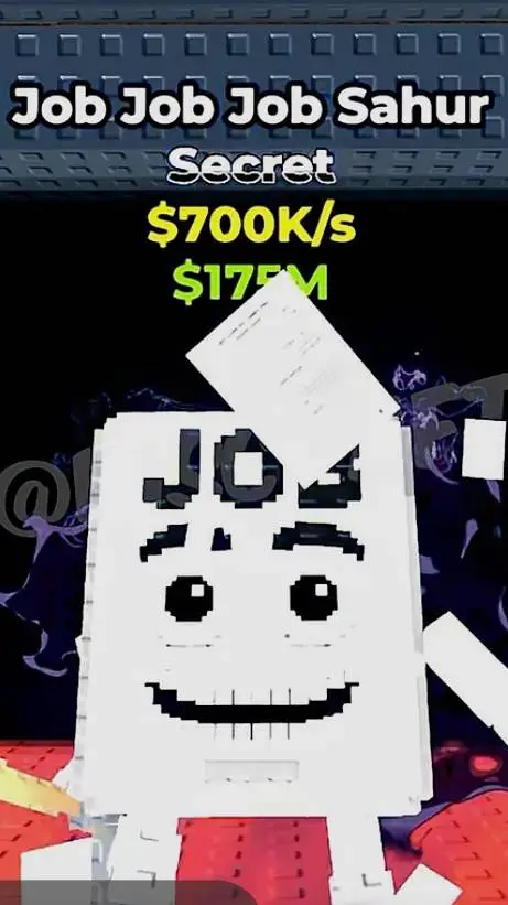 ai character: Job Job Job Sahur background