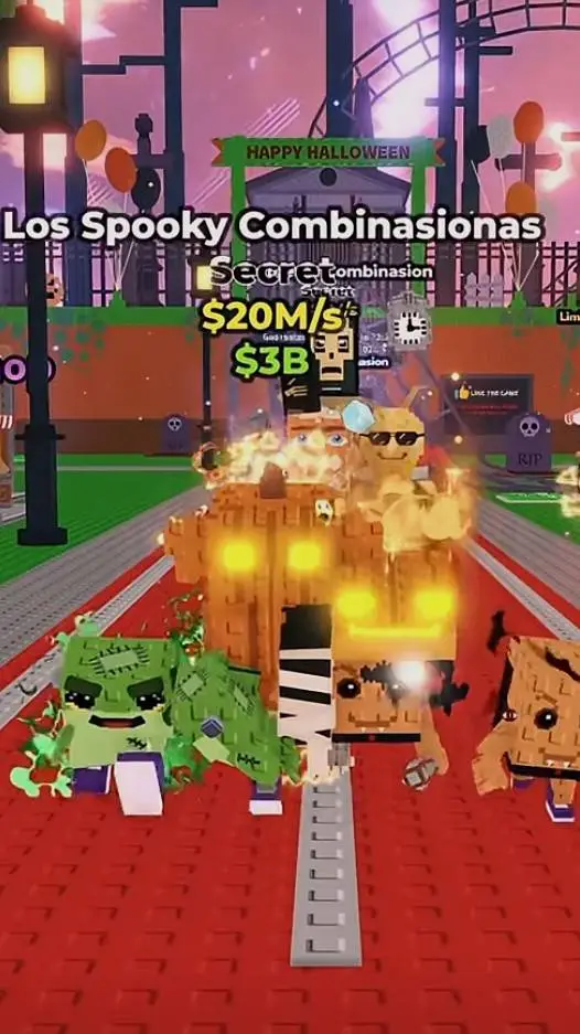 ai character: Los spooky background