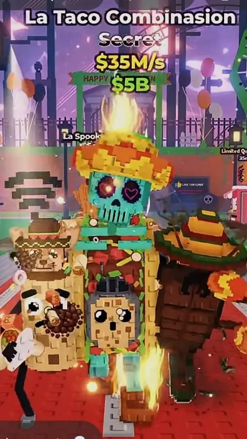 ai character: La taco background