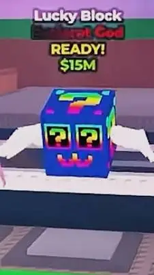 ai character: God lucky block background