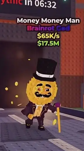 ai character: Money Money Man background