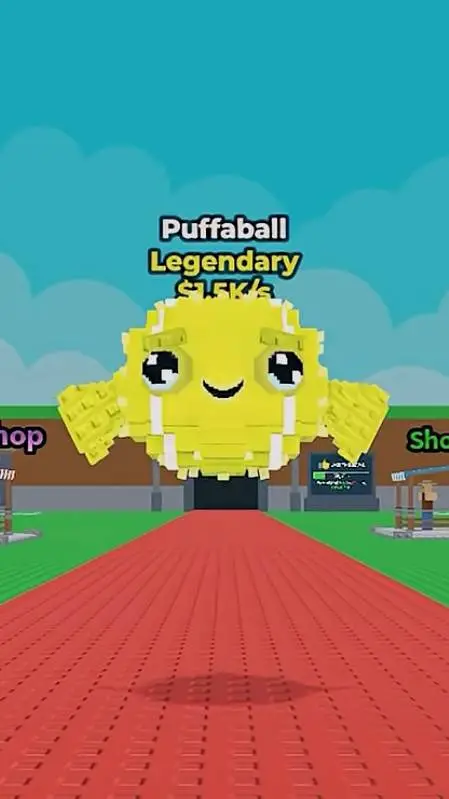 ai character: Puffaball background