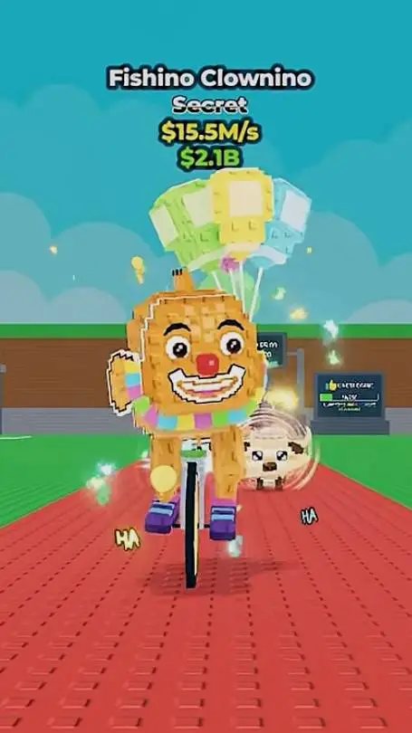 ai character: Fishino Clownino background