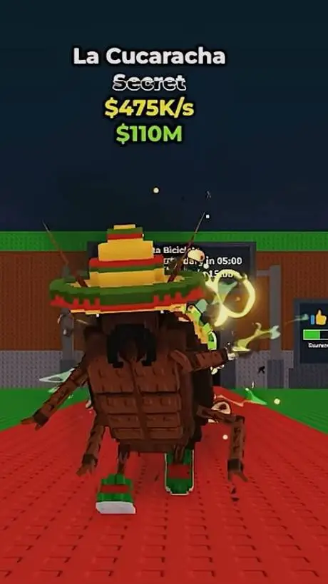 ai character: La Cucaracha background