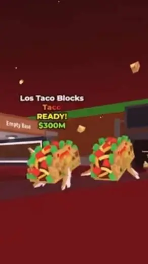 ai character: Los Taco Blocks background